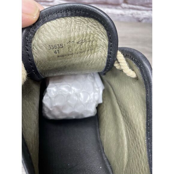 El Naturalista Gray Suede Leather Oxfords Lace Up Sneakers Shoes Men 41EU/8M US - Picture 9 of 16